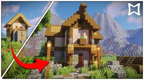 HOW TO TRANSFORM A 1.14 VILLAGE HOUSE IN MINECRAFT - YouTube ...