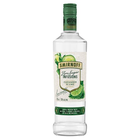 Smirnoff Smirnoff Infusions Cucumber & Lime Vodka - The Hut Liquor Store