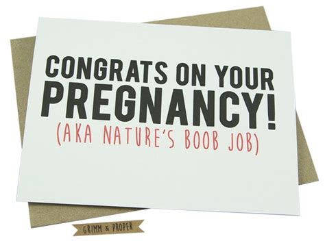 Funny Congratulations on Pregnancy Congrats New Baby Humor