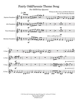 "The Fairly OddParents Theme" Sheet Music - 6 Arrangements Available Instantly - Musicnotes