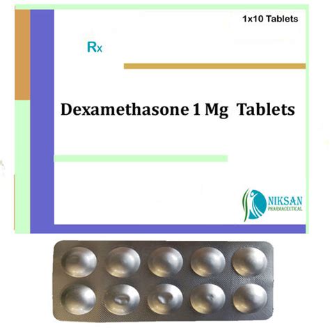 Dexamethasone 1 Mg Tablets General Medicines at Best Price in Ankleshwar | Niksan Pharmaceutical