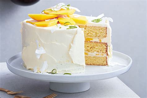 Mango And Coconut Three Milk Cake Recipe