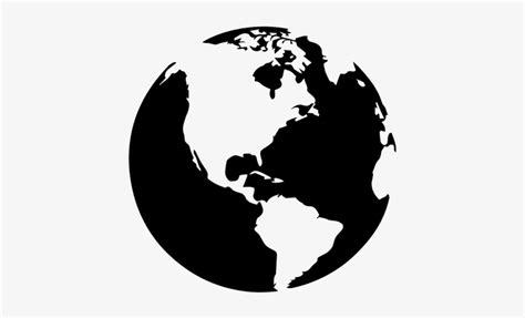 Earth Silhouette Png - World Map Transparent PNG - 577x543 - Free ...