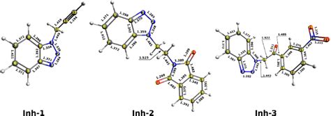 Optimized molecular structures of the studied benzotriazole derivatives... | Download Scientific ...