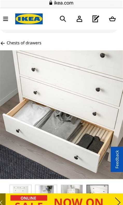 Ikea Chest Of Drawers, Furniture & Home Living, Furniture, Tables ...