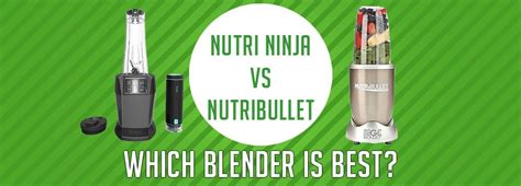 Nutri Ninja vs NutriBullet: Which Blender is Better? | House Grail