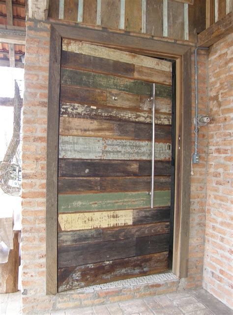 How do I build an "internal frame" for a reclaimed wood door? - Home ...