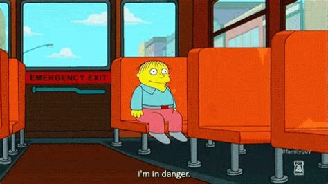 Im In Danger Ralph GIF - Im In Danger Ralph Simpsons - Discover & Share ...