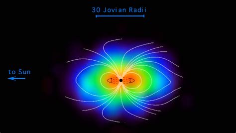 Space in Images - 2004 - 06 - Jupiter's magnetosphere