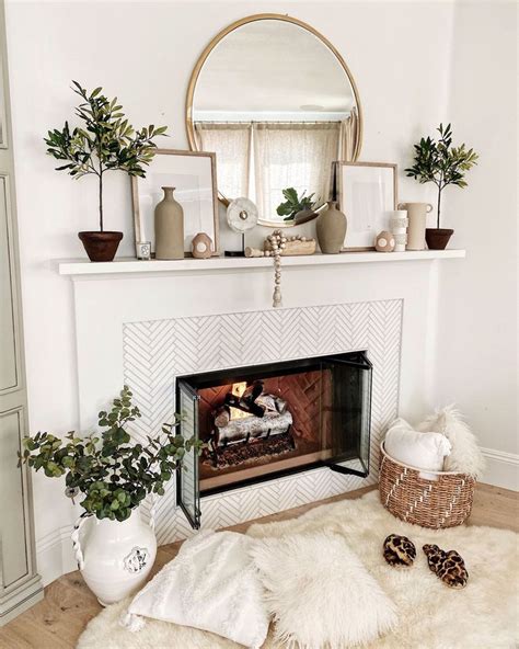 SPRING FIREPLACE MANTEL DECOR | Fireplace mantle decor, Fireplace mantel decor, Mantle decor