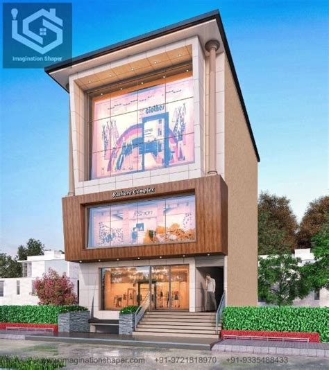 Commercial building elevation design