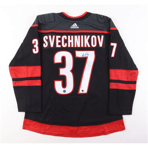 Andrei Svechnikov Signed Hurricanes Jersey (AJ's Sports World ...