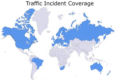 Bing Maps Traffic Coverage - Bing Maps | Microsoft Learn