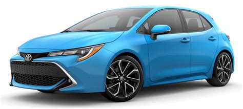 Toyota Corolla 2020 Colors