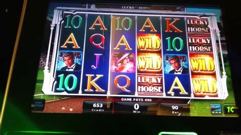 Lucky Horse slot machine at Empire City casino - YouTube