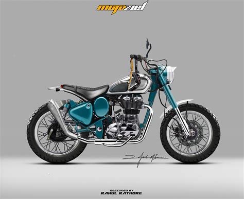 Royal Enfield SCRAMbler on Behance