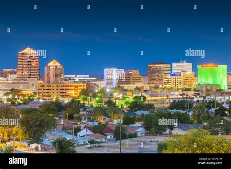 Albuquerque, new mexico, skyline hi-res stock photography and images ...