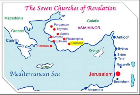 Church of Laodicea map – Hope For A Hopeless Generation