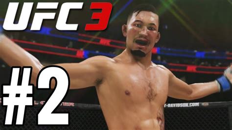 UFC 3 Career Mode Walkthrough Part 2 - UFC DEBUT! - YouTube