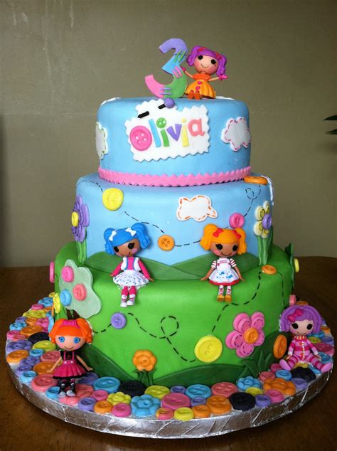 Lalaloopsy Cake Pretty Cakes, Cute Cakes, Yummy Cakes, Girly Cakes, Fancy Cakes, Lalaloopsy ...