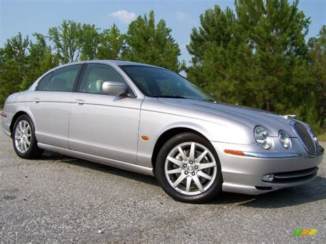 Platinum Silver 2001 Jaguar S-Type 4.0 Exterior Photo #50153714 ...