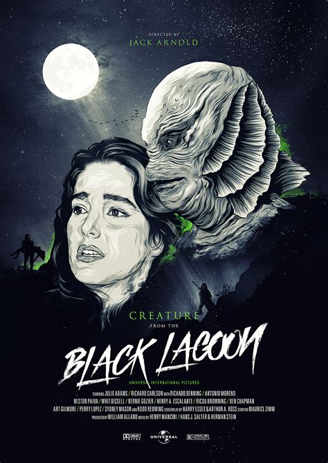 Creature From The Black Lagoon | Poster By Jeffpoitiers