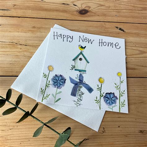 Happy New Home Card | Etsy