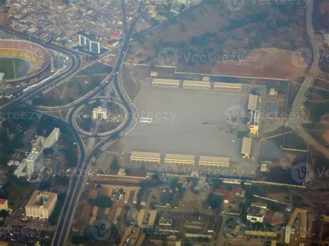 Aerial View of Independence Square - Accra, Ghana 16674107 Stock Photo at Vecteezy