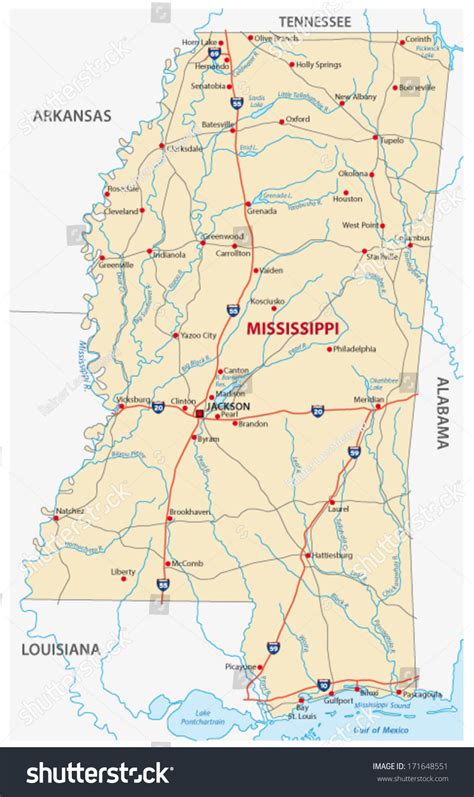 10,566 Map of mississippi Images, Stock Photos & Vectors | Shutterstock