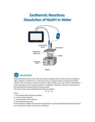 Exothermic Reactions NaOH in Water by Fourier Education - Issuu