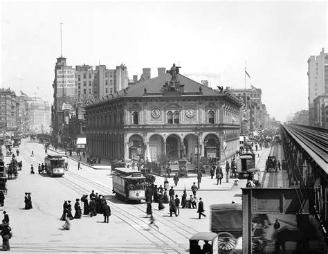 Herald Building, C1903 Photograph by Granger