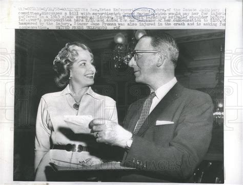 1958 Press Photo Senator Estes Kefauver Chairman Senate Judiciary Gyps ...