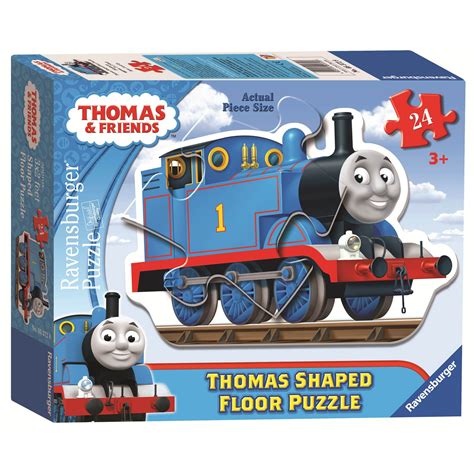 Thomas The Tank Engine Shaped 24 Piece Jigsaw Puzzle Game 4005518053728