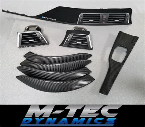 BMW F30 F31 F36 F80 LCI PERFORMANCE STYLE INTERIOR TRIM SET - 4D CARBO ...