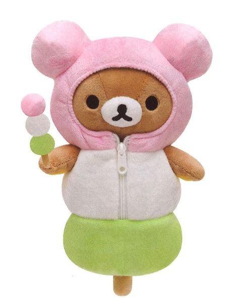 Rilakkuma Atsumeme Plush Doll [Rilakkuma 3 Color Dango Sleeping Bag ] Japan #SanX | Rilakkuma ...