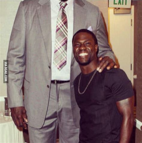 Kevin Hart just posted this photo of him and Shaq | Kevin hart, Shaq meme, Make me laugh