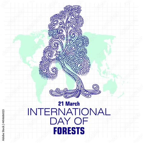 International Day Of Forest, poster Stock Vector | Adobe Stock