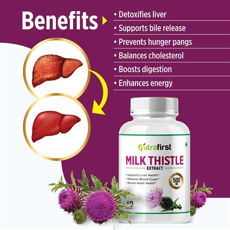 Milk Thistle | Silymarin Capsules | Tablets | Supplement | Buy Online in india | Best Prices