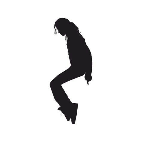 Silhouette Moonwalk The Best of Michael Jackson Thriller - Silhouette png download - 800*800 ...