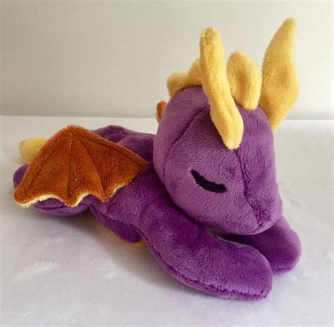 Baby Spyro plush PenDragons baby beanie Spyro The Dragon | Plushie patterns, Handmade plush ...