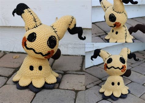 Mimikyu Collage by aphid777 | Crochet pokemon, Pokemon crochet pattern, Fun crochet projects