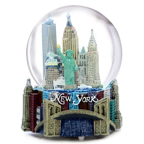 Musical New York City Snow Globe Souvenirs