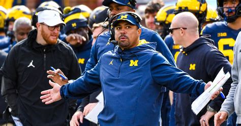 Report: Mike Hart staying at Michigan after interviewing for WMU head ...