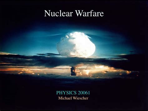 PPT - Nuclear Warfare PowerPoint Presentation, free download - ID:3345079