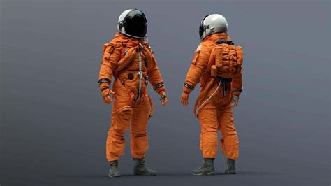 NASA ACES Space Suit - 3D Model by Albin