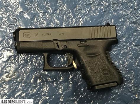 ARMSLIST - For Sale: Glock 26 Subcompact 9mm 2 Mags