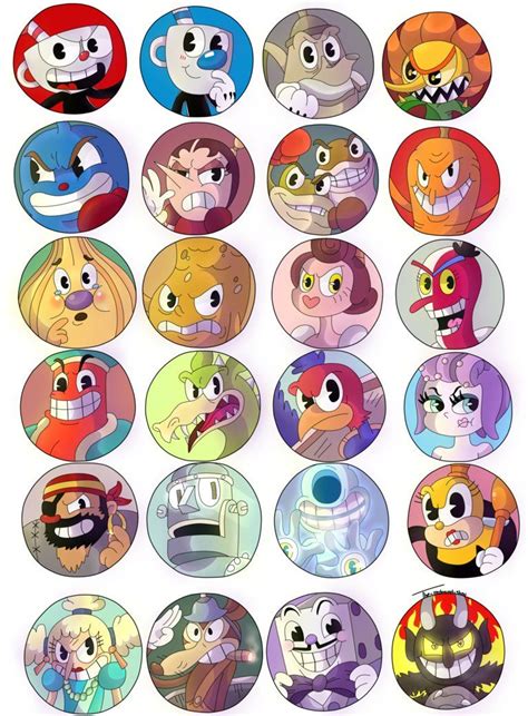 ++Cuphead-stickers++ by The-redmund-shou in 2021 | Vintage cartoon ...