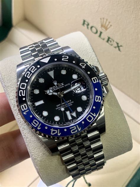 ROLEX GMT MASTER II BATMAN 126710BLNR - Carr Watches