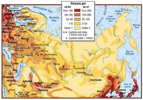 Map Russia Population Density – Get Latest Map Update
