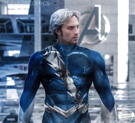 Quicksilver Redesign (Aaron Taylor Johnson) : Marvel